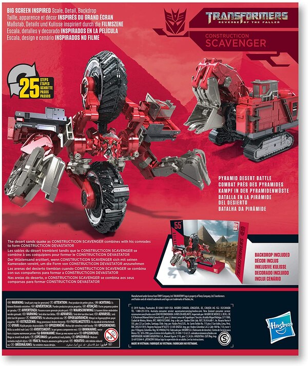 Transformers Toys Studio Series 55 Leader Class Revenge Of The Fallen Constructicon Scavenger  (10 of 10)